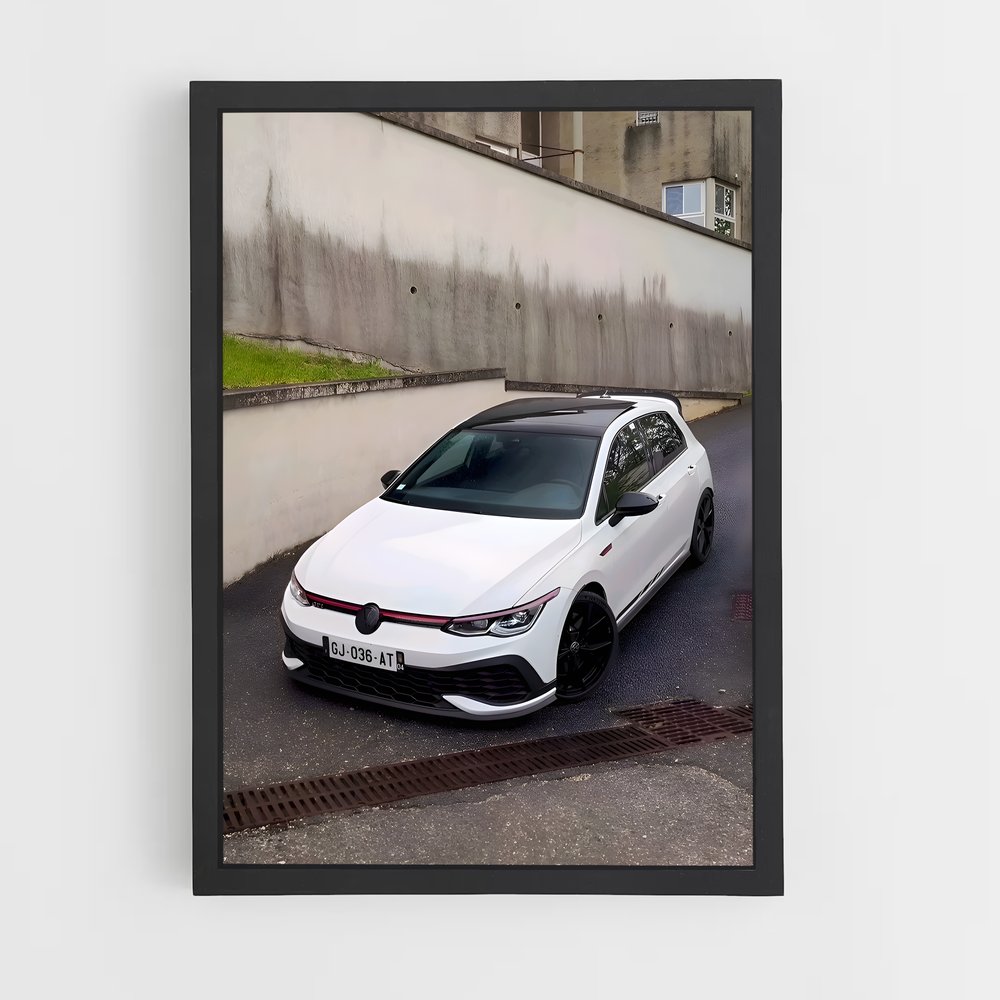 Poster GTI en Liberté – affiche Volkswagen (vue 2)